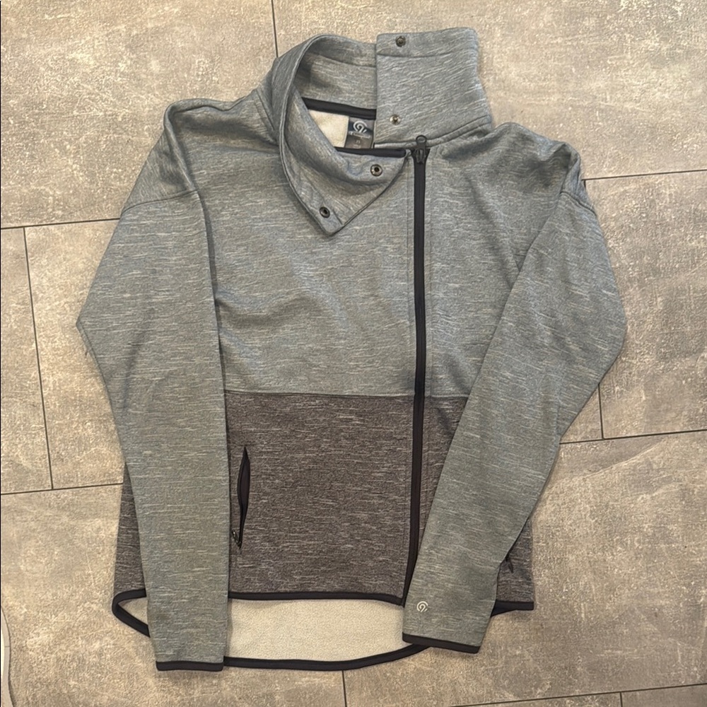 Champion Gray and Dark Gray Women's Sweatshirt